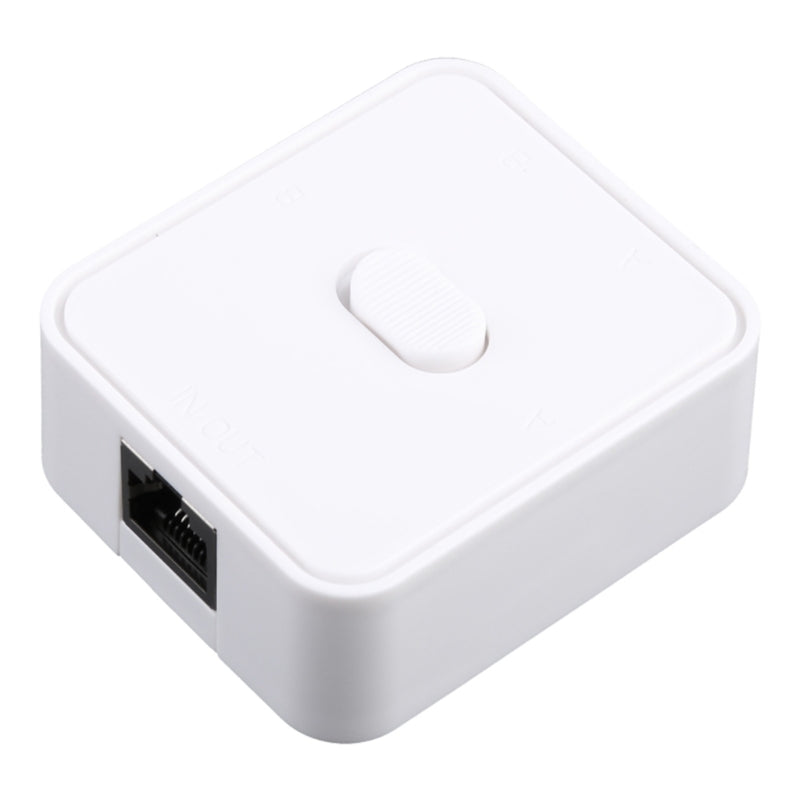 2-Port RJ45 Network Switcher Gigabit Network Splitter Power-Free Internal External Network Switch Adapter 2-Port RJ45 Network Switcher Gigabit Network Splitter Power-Free Internal External Network Switch Adapter